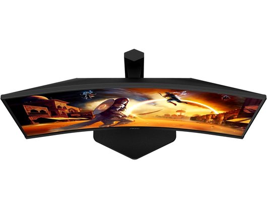 Монитор игровой AOC CQ27G4X черный